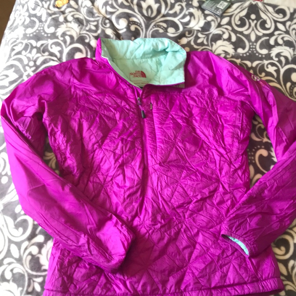 Magenta North Face pullover- Summit Series